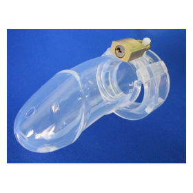 BON 4  SILICONE - SILICONE CHASTITY CAGE