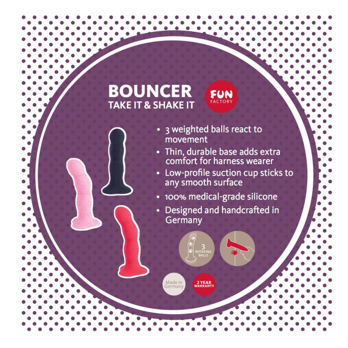 FUN FACTORY-BOUNCER DILDO 