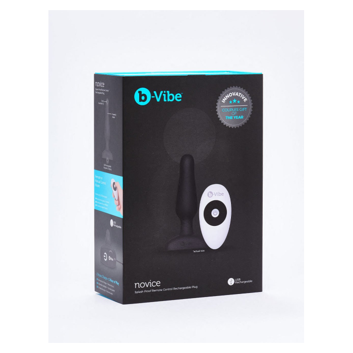 B-VIBE -NOVICE REMOTE CONTROL  NEGRO