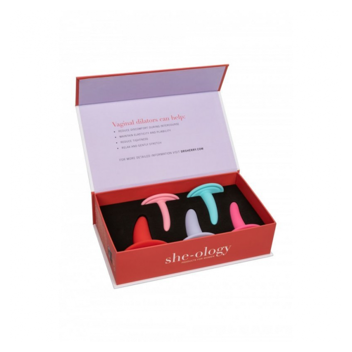 SHE-OLOGY WEARABLE VAGINAL DILATOR SET