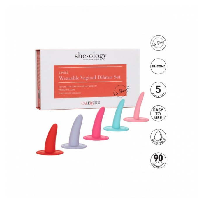 SHE-OLOGY WEARABLE VAGINAL DILATOR SET