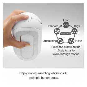 TENGA FLIP  ZERO EV -ELECTRONIC VIBRATION BLANCO