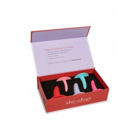 SHE-OLOGY WEARABLE VAGINAL DILATOR SET