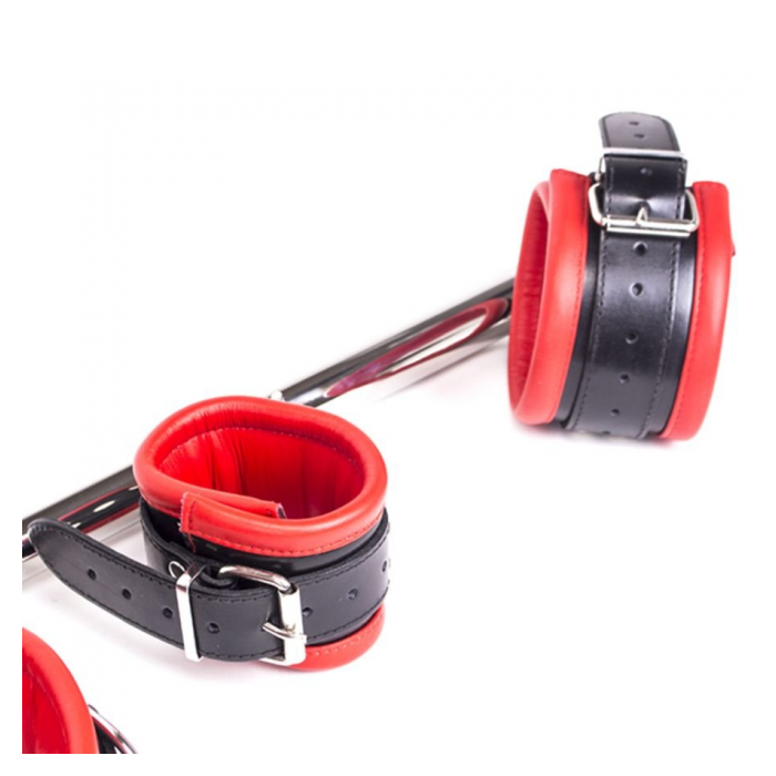 SPREADER BAR DELUXE SET RED LEATHER de Kiotos