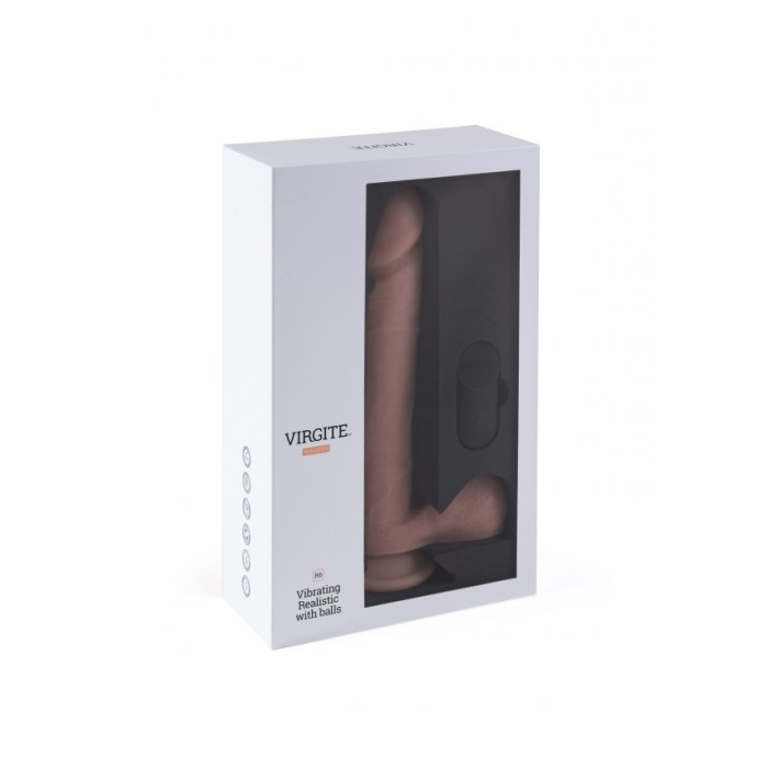 VIBRADOR REALÍSTICO R6  con CONTROL REMOTO de Virgite