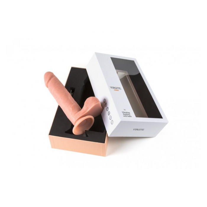 VIBRADOR REALÍSTICO R6  con CONTROL REMOTO de Virgite