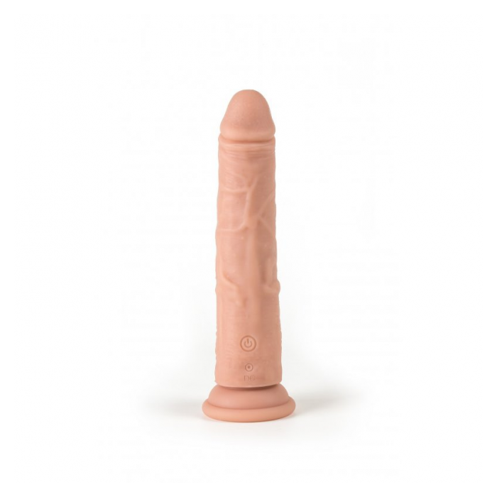 VIBRADOR Y ROTADOR REALÍSTICO R7 19CM C/ CONTROL REMOTO