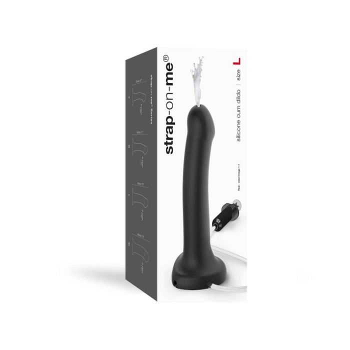 Silicone cum dildo  T.L de STRAP-ON-ME