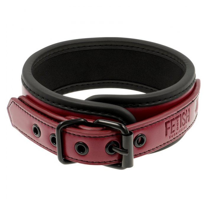 FETISH SUBMISSIVE COLLAR WITH LEASH