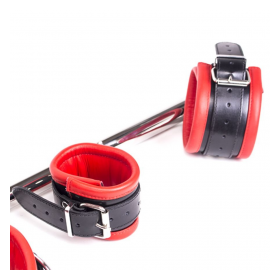 SPREADER BAR DELUXE SET RED LEATHER de Kiotos