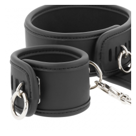 FETISH SUBMISSIVE BOUND NECK TO WRIST RESTRAINTS