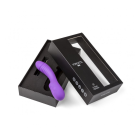 VIBRADOR RECARGABLE V5 MORADO de Virgite