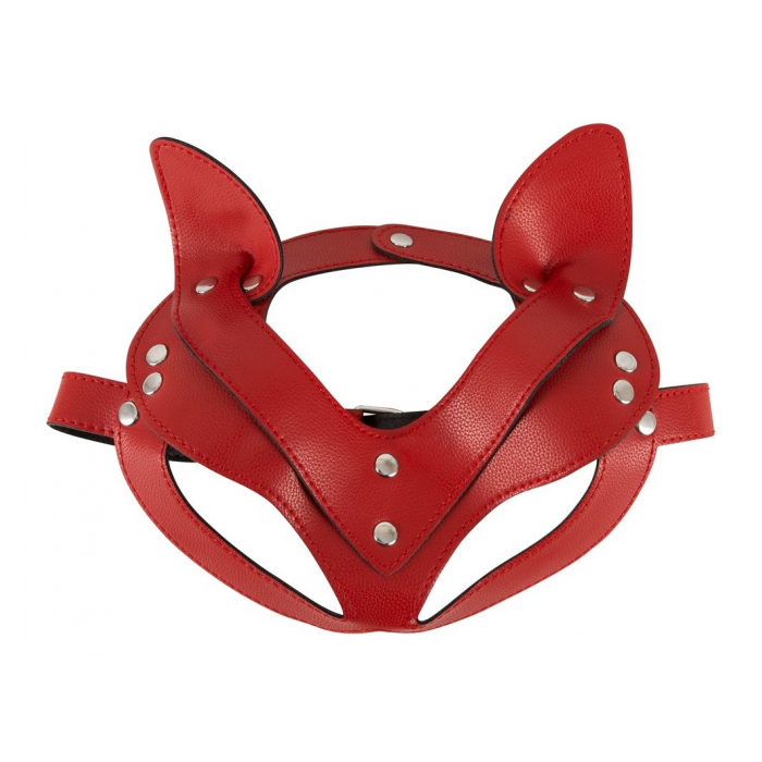 HEAD MASK RED -BAD KITTY