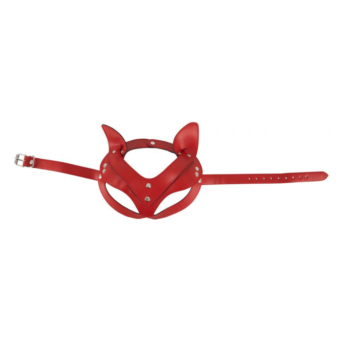 HEAD MASK RED -BAD KITTY