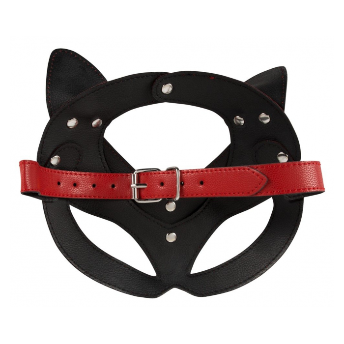 HEAD MASK RED -BAD KITTY