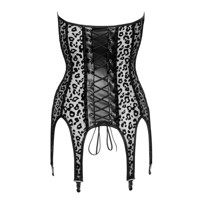 NOIR HANDMADE 2611457 CORSET LEOPARD 