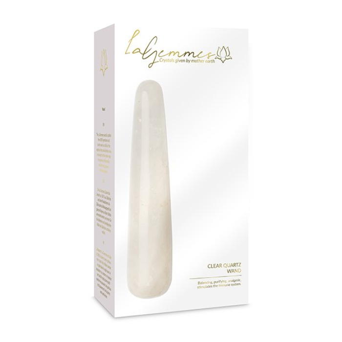 LA GEMMES CLEAR QUARTZ WAND