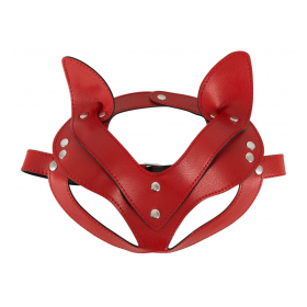 HEAD MASK RED -BAD KITTY
