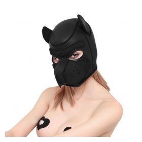 NEOPRENE PUPPY DOG BDSM HOOD L