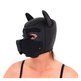 NEOPRENE PUPPY DOG BDSM HOOD L