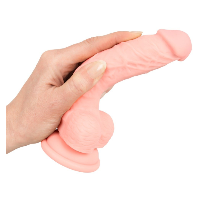 MEDICAL SILICONE DILDO 18CM.