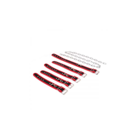 BUDGET BODY RESTRAINTS SET BLACK-RED