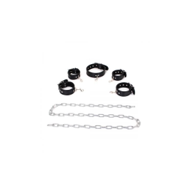 BUDGET BODY RESTRAINTS SET BLACK-RED